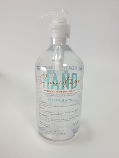 Kitox Beauty Green Hand Sanitizer (Kitox Beauty Green Hand Sanitizer Gel)